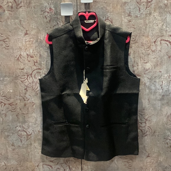 Indus Route Other - Indus Route Nehru Jacket Jacquard material